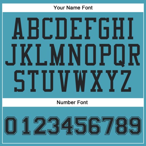 Custom Teal Black Round Neck Suit Basketball Jersey