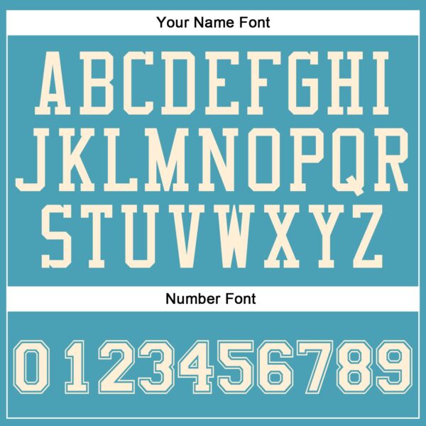 Custom Teal Cream Round Neck Suit Basketball Jersey