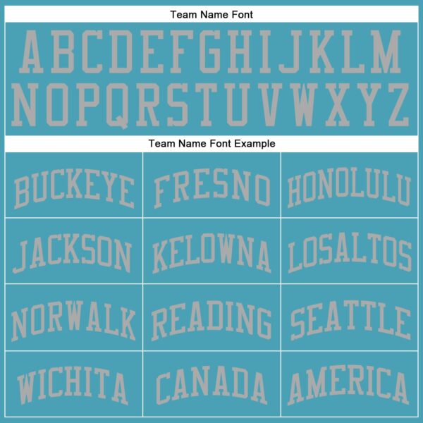 Custom Teal Gray Round Neck Suit Basketball Jersey