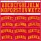 Custom Red Gold Round Neck Suit Basketball Jersey
