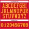 Custom Red Gold Round Neck Suit Basketball Jersey