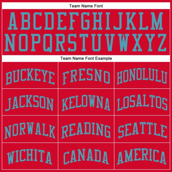 Custom Red Teal Round Neck Suit Basketball Jersey