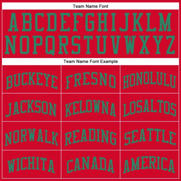 Custom Red Kelly Green Round Neck Suit Basketball Jersey