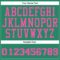 Custom Kelly Green Pink Round Neck Suit Basketball Jersey