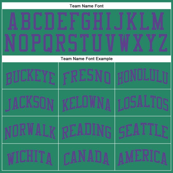 Custom Kelly Green Purple Round Neck Suit Basketball Jersey