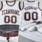 Custom Kelly Green Red Round Neck Suit Basketball Jersey