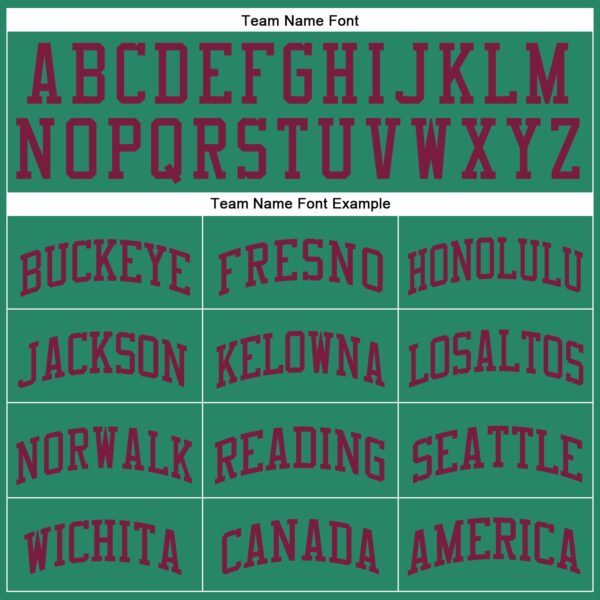 Custom Kelly Green Maroon Round Neck Suit Basketball Jersey