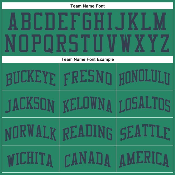 Custom Kelly Green Navy Round Neck Suit Basketball Jersey