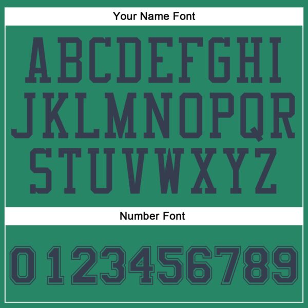 Custom Kelly Green Navy Round Neck Suit Basketball Jersey