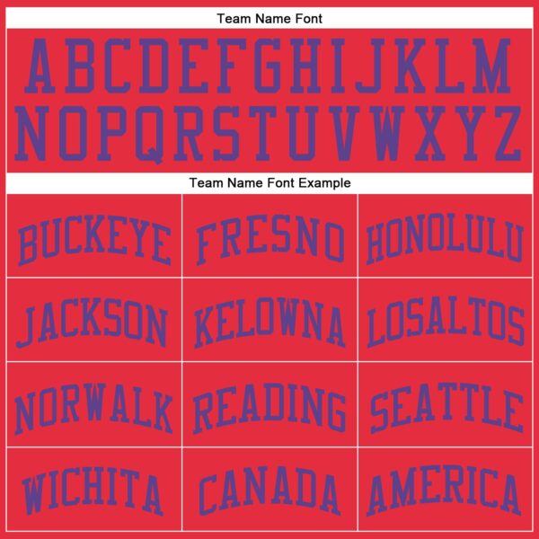 Custom Fire Red Purple Round Neck Suit Basketball Jersey