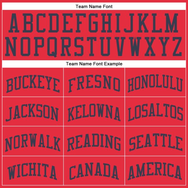 Custom Fire Red Navy Round Neck Suit Basketball Jersey