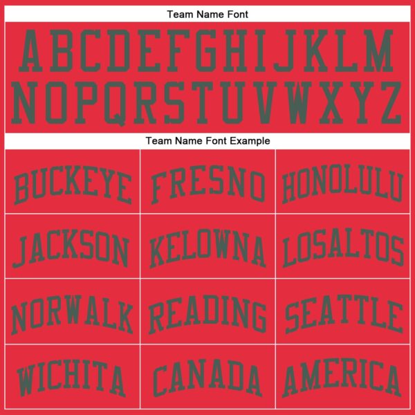 Custom Fire Red Green Round Neck Suit Basketball Jersey