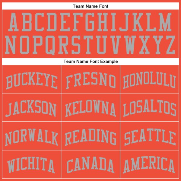 Custom Orange Gray Round Neck Suit Basketball Jersey