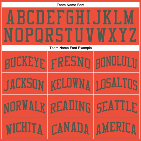 Custom Orange Green Round Neck Suit Basketball Jersey