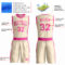 Custom Cream Pink Round Neck Suit Basketball Jersey