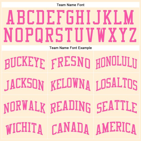 Custom Cream Pink Round Neck Suit Basketball Jersey