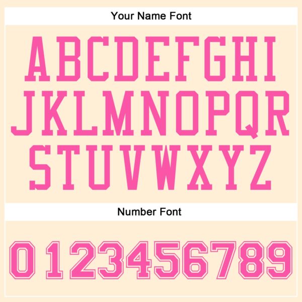 Custom Cream Pink Round Neck Suit Basketball Jersey