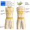 Custom Cream Gold Round Neck Suit Basketball Jersey