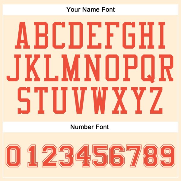 Custom Cream Orange Round Neck Suit Basketball Jersey