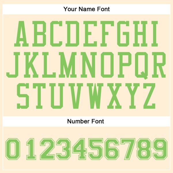 Custom Cream Neon Green Round Neck Suit Basketball Jersey