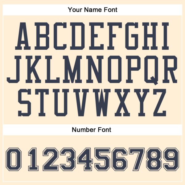 Custom Cream Navy Round Neck Suit Basketball Jersey