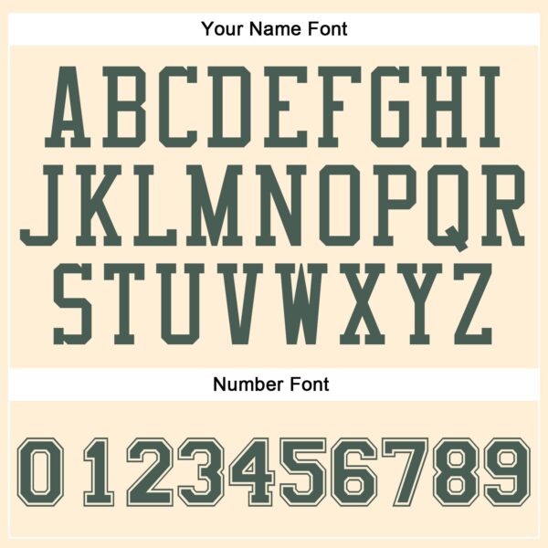 Custom Cream Green Round Neck Suit Basketball Jersey