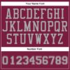 Custom Maroon Gray Round Neck Suit Basketball Jersey