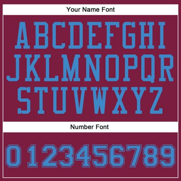 Custom Maroon Blue Round Neck Suit Basketball Jersey