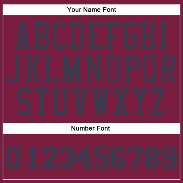 Custom Maroon Navy Round Neck Suit Basketball Jersey