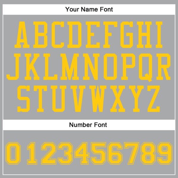 Custom Gray Gold Round Neck Suit Basketball Jersey