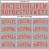 Custom Gray Orange Round Neck Suit Basketball Jersey