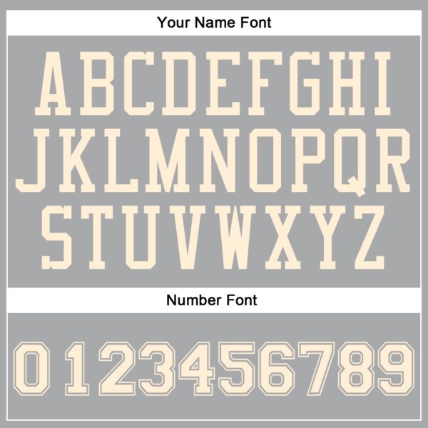 Custom Gray Cream Round Neck Suit Basketball Jersey