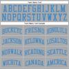 Custom Gray Blue Round Neck Suit Basketball Jersey