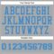 Custom Gray Blue Round Neck Suit Basketball Jersey