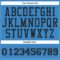Custom Blue Black Round Neck Suit Basketball Jersey