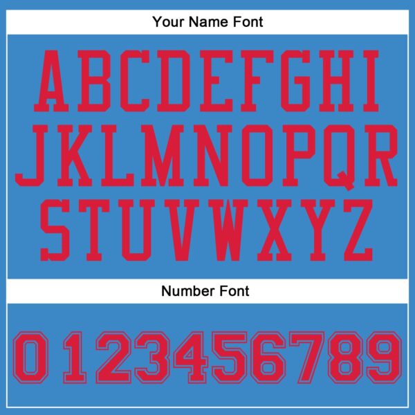 Custom Blue Red Round Neck Suit Basketball Jersey