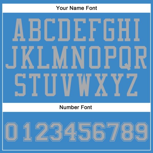 Custom Blue Gray Round Neck Suit Basketball Jersey