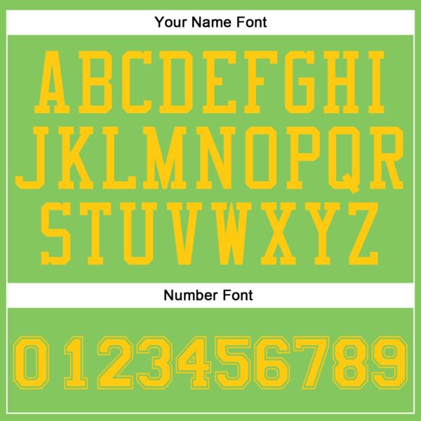 Custom Neon Green Gold Round Neck Suit Basketball Jersey