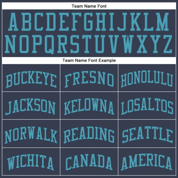 Custom Navy Teal Round Neck Suit Basketball Jersey