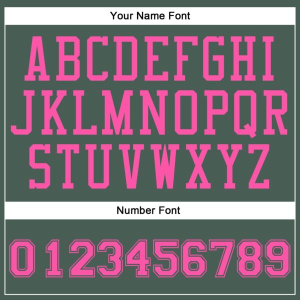 Custom Green Pink Round Neck Suit Basketball Jersey