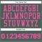 Custom Green Pink Round Neck Suit Basketball Jersey
