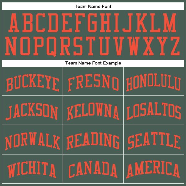 Custom Green Orange Round Neck Suit Basketball Jersey