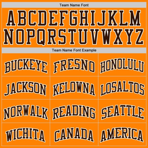 Custom Bay Orange Brown-White Authentic Basketball Jersey