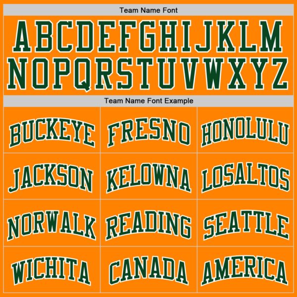 Custom Bay Orange Green-White Authentic Basketball Jersey