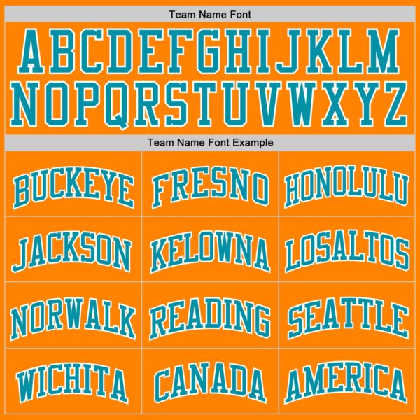 Custom Bay Orange Teal-White Authentic Basketball Jersey