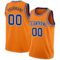 Custom Bay Orange Royal-White Authentic Basketball Jersey
