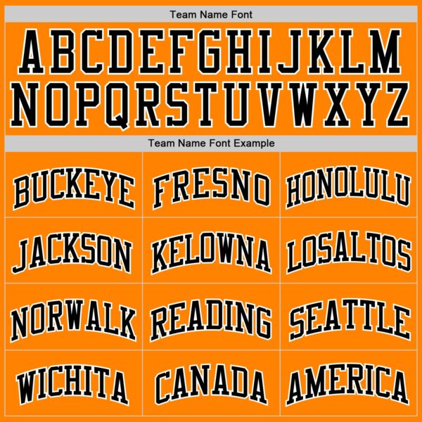 Custom Bay Orange Black-White Authentic Basketball Jersey