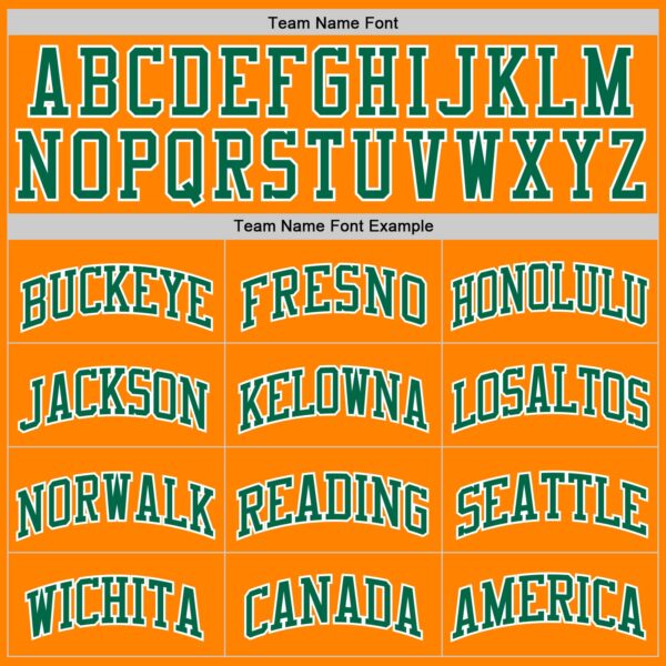 Custom Bay Orange Kelly Green-White Authentic Basketball Jersey