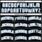 Custom Black Royal Pinstripe White-Blue Authentic Basketball Jersey