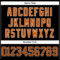 Custom Black Texas Orange-White Mesh Authentic Football Jersey